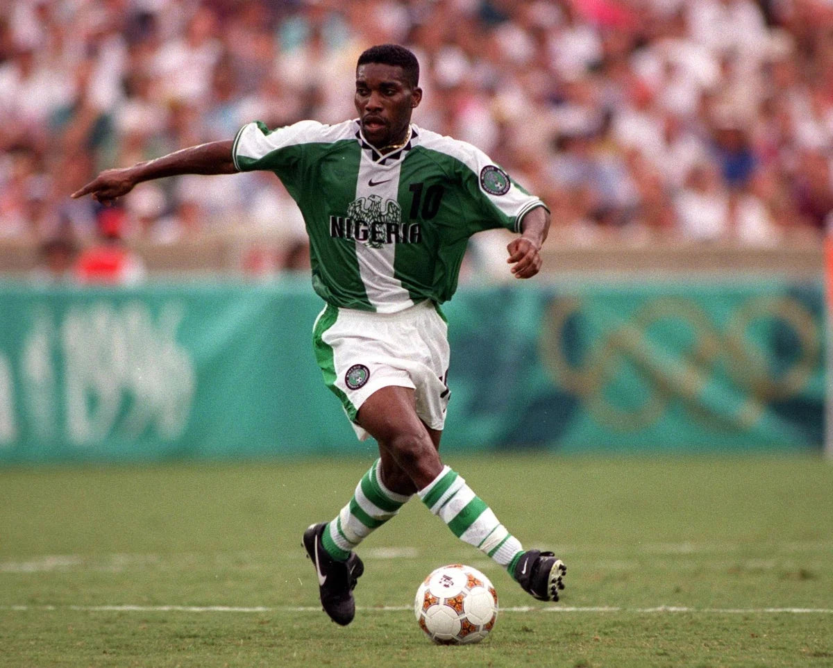Nigeria 1996 Retro Home Jersey Olympic Champions Edition