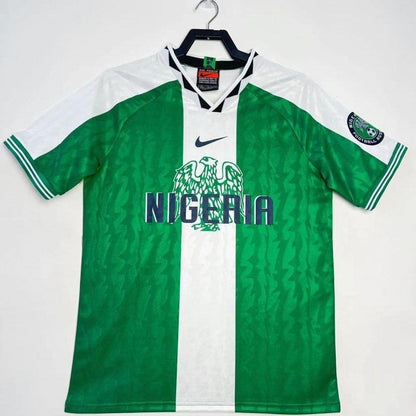 Nigeria 1996 Retro Home Jersey Olympic Champions Edition